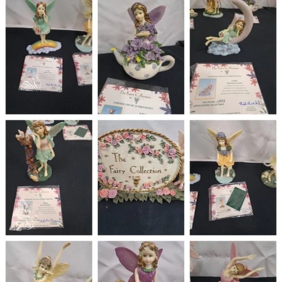 LARGE LOT OF The Fairy Collection by DEZINE Excellent condition w/ boxes NWT - Picture 3 of 15
